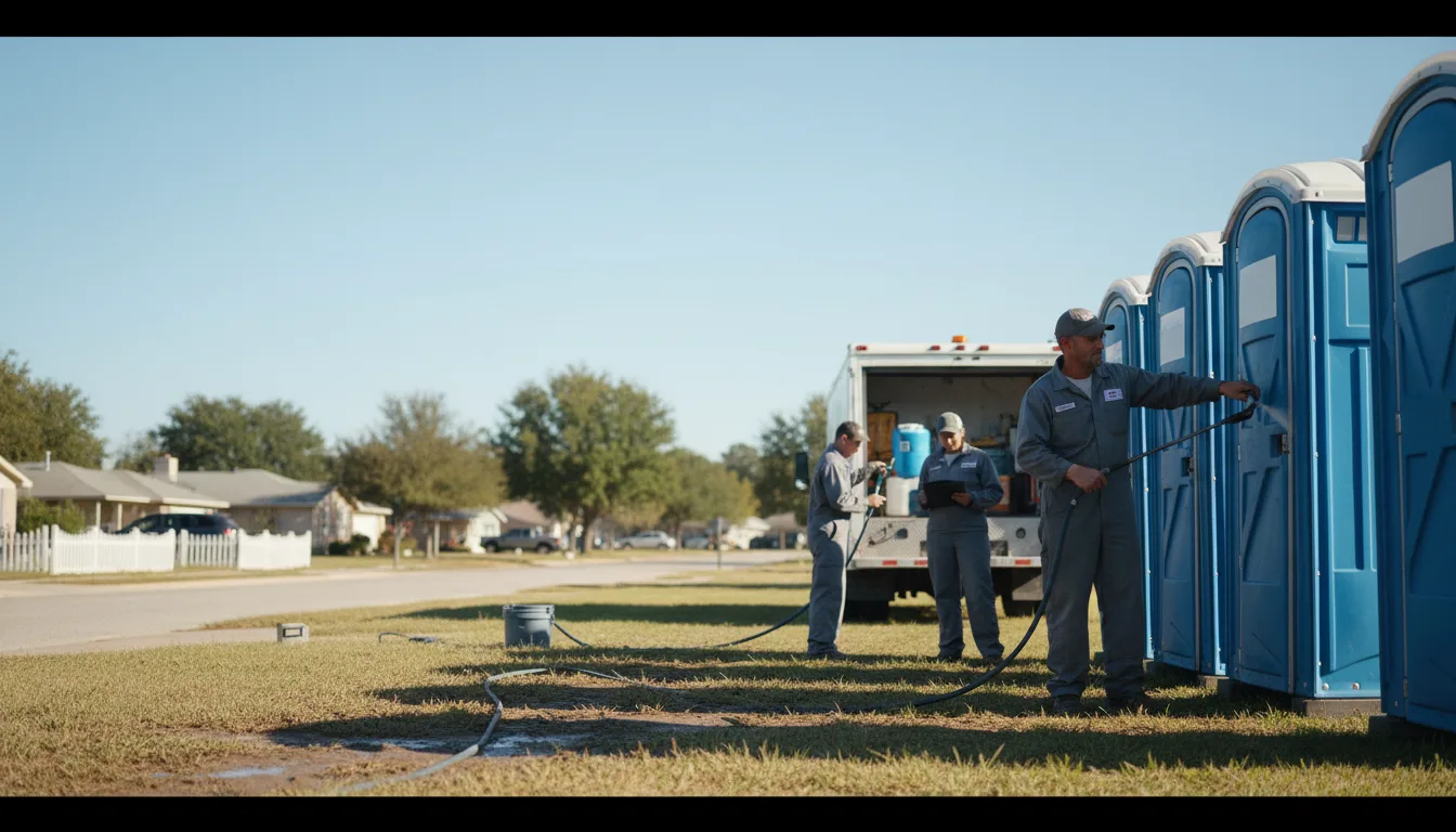 Long-Term Portable Toilet Rental in Bancroft, NE near me